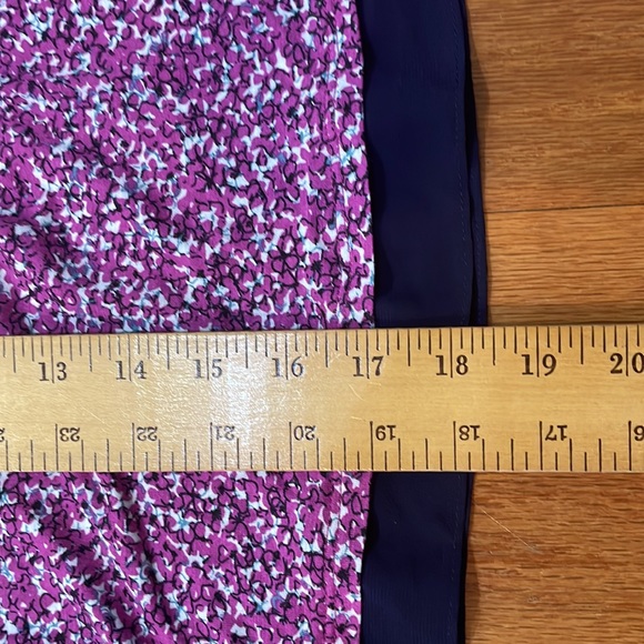 SimplyVera Vera Wang Intimates Extra Small Sleep Lounge Top only NWT Purple - Picture 6 of 12